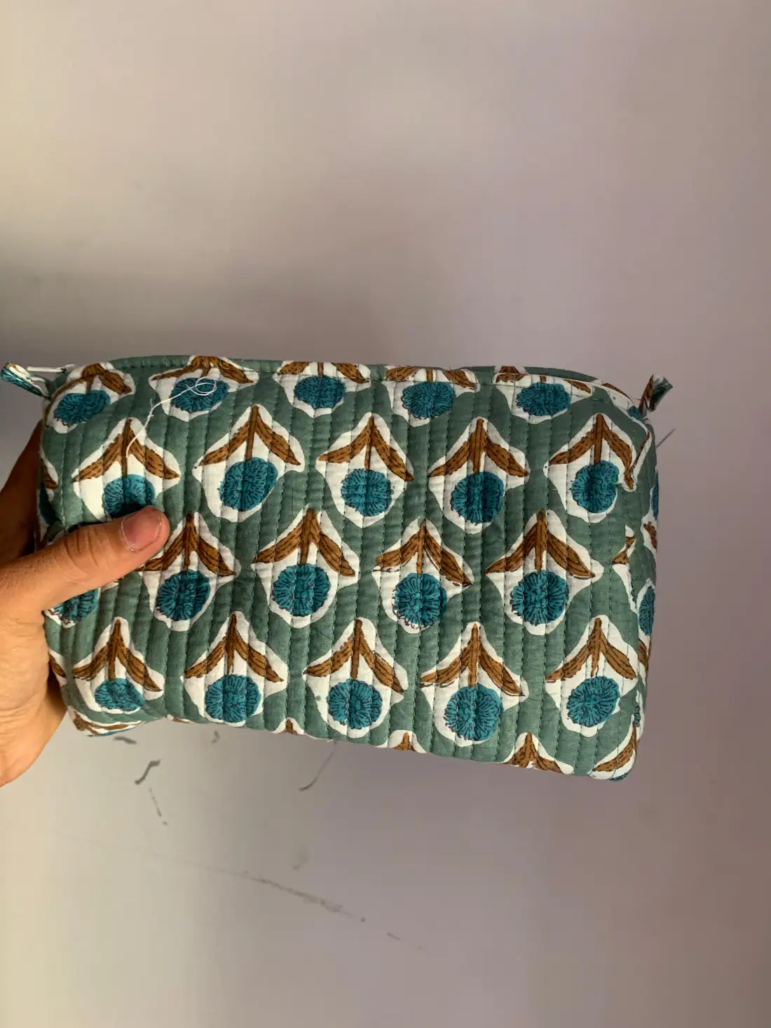 Cotton Makeup Bag Set – Eco-Friendly Travel Pouches (3 Pieces)