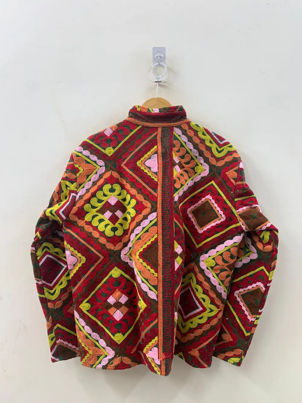Vintage Style Suzani Jacket – Velvet Embroidery 3