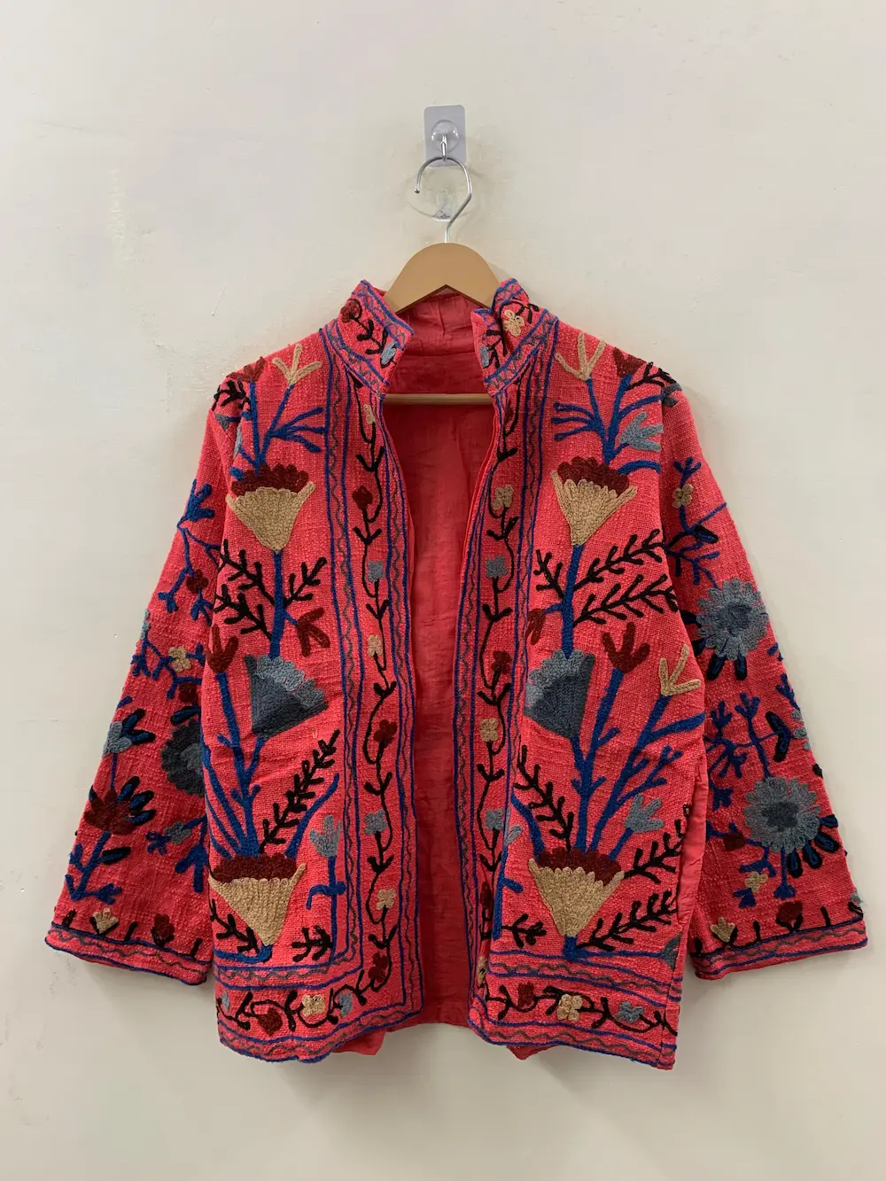 Cotton Suzani Jacket – Handcrafted Embroidered Jacket for Women 2