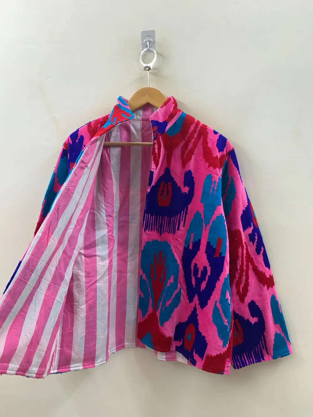 Handmade Suzani Velvet Jacket – Unique Ethnic Boho Outerwear 2