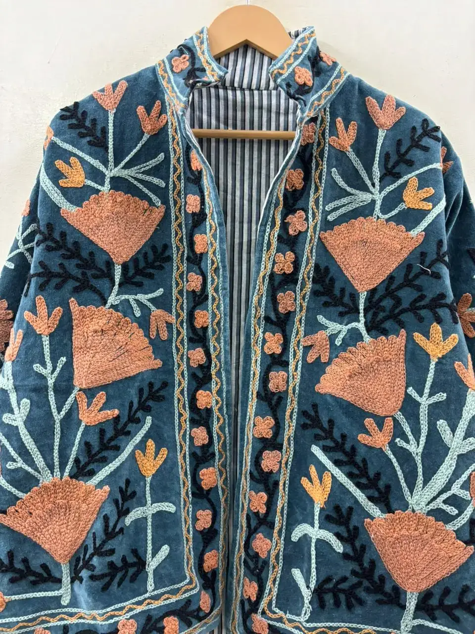 Handmade Velvet Suzani Jacket for Women 2