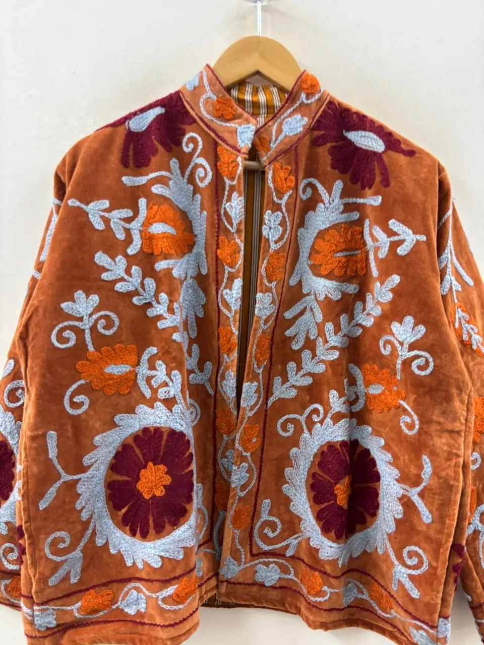 Trendy Velvet Suzani Fashion Jacket 2