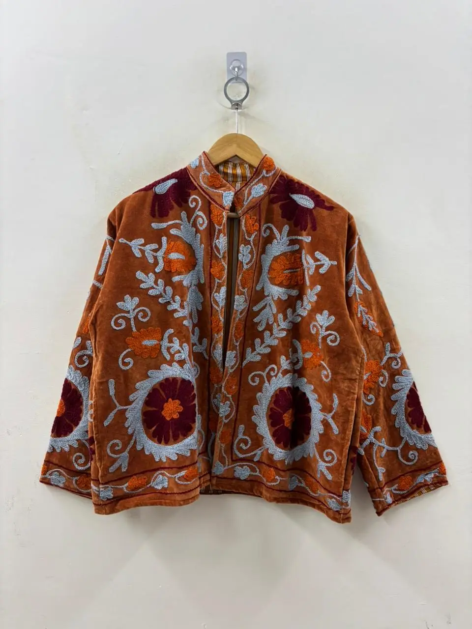 Trendy Velvet Suzani Fashion Jacket 3
