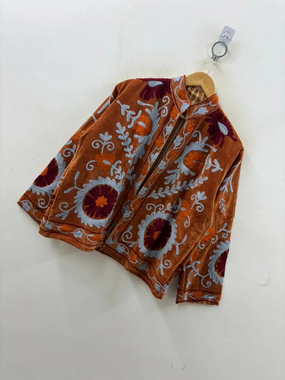 Trendy Velvet Suzani Fashion Jacket 4