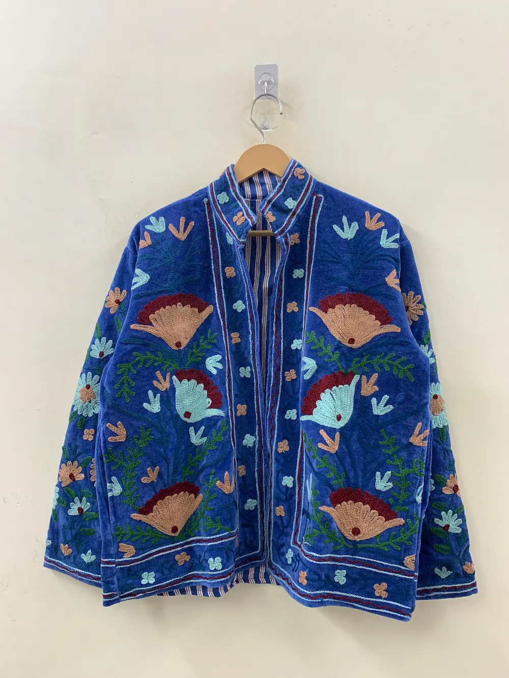 Boho Velvet Suzani Jacket for Women | Handmade Designer Wear 2