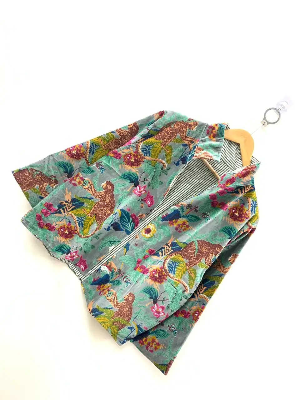 Ethnic Velvet Printed Jacket for Women | Traditional Stylish Jacket 3