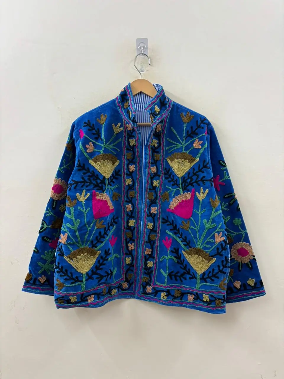 Boho Style Velvet Suzani Jacket 2