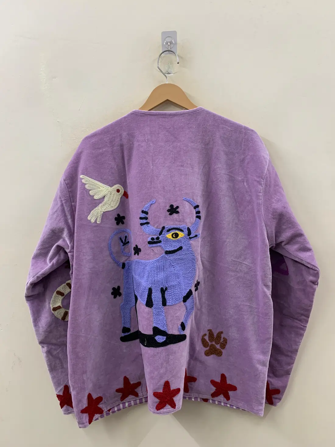 Velvet Suzani Embroidered Jacket – Artisan Bohemian Outerwear