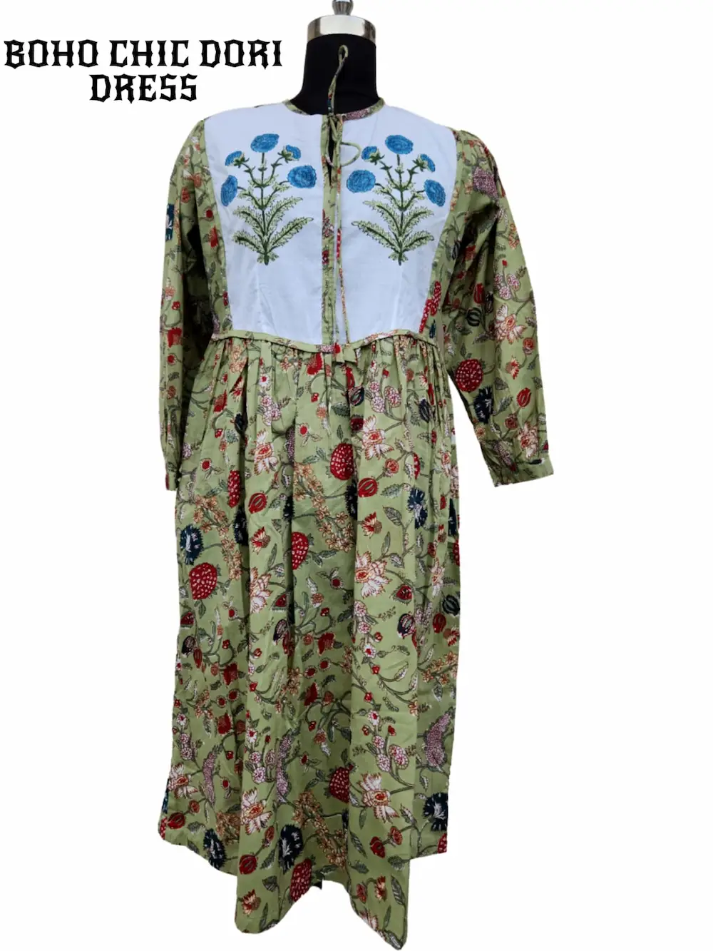 Women’s Pure Cotton Dress – Soft Fabric, Relaxed Fit & Summer Ready