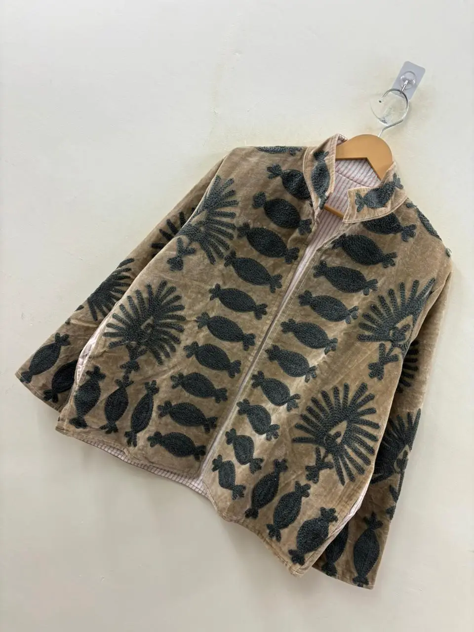 Party Wear Velvet Suzani Jacket 4