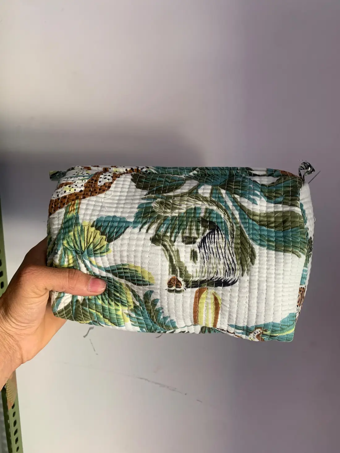 Small Cotton Makeup Pouch Set – Compact Cosmetic Bags (Set of 3)