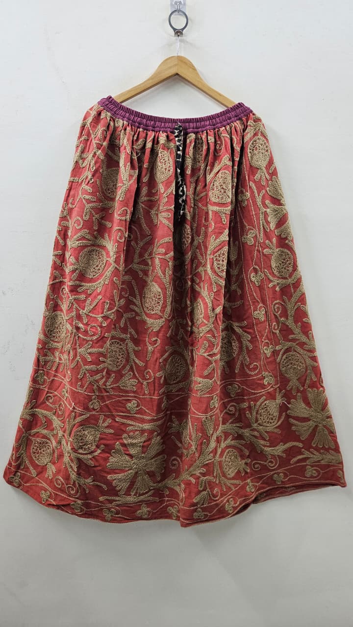 Boho Cotton Suzani Skirt – Lightweight & Stylish Ethnic Wear