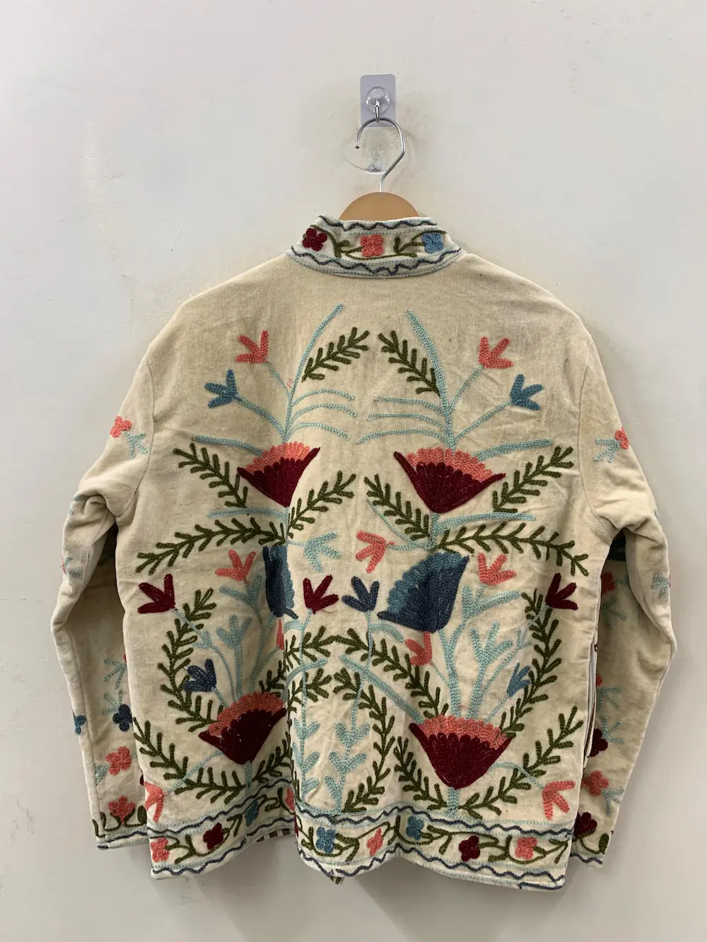 Velvet Suzani Jacket – Handmade Embroidered Boho Luxury Outerwear 3