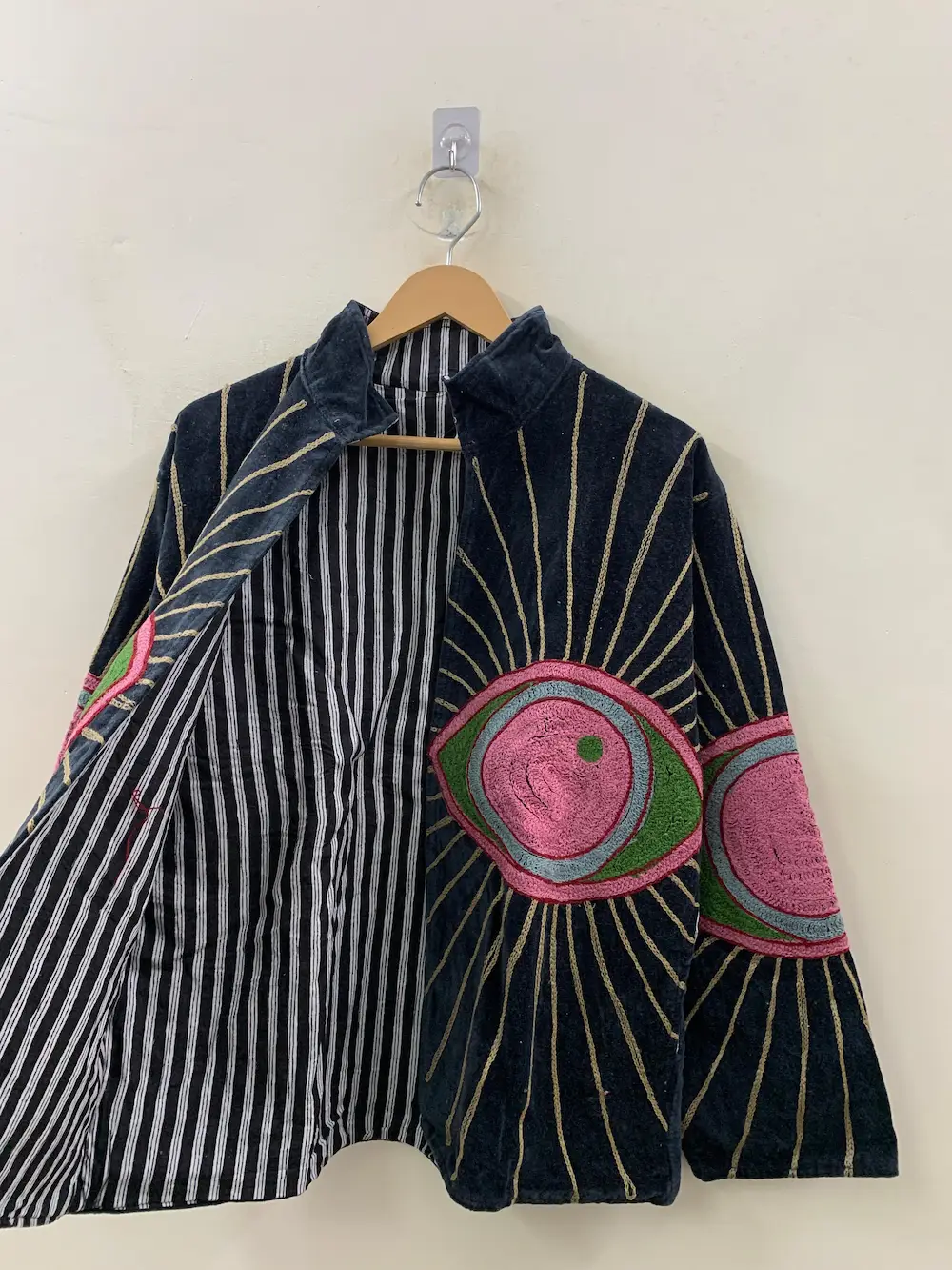 Velvet Suzani Jacket – Statement Bohemian Embroidered Women’s Wear 2