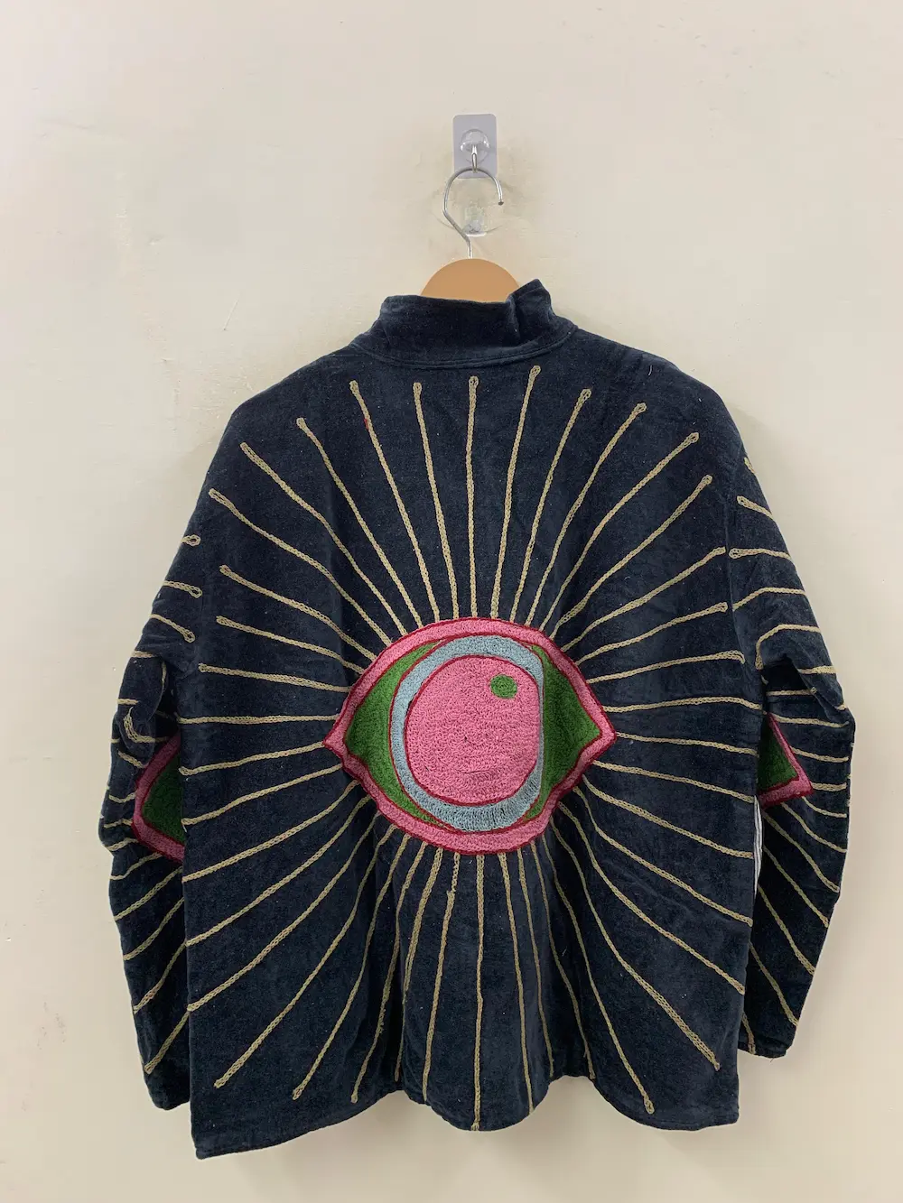 Velvet Suzani Jacket – Statement Bohemian Embroidered Women’s Wear 3