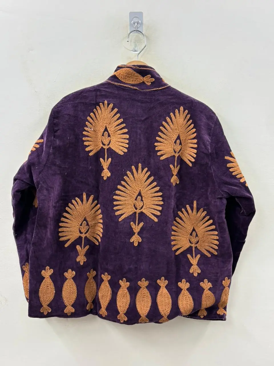 Ethnic Velvet Suzani Jacket Handmade 2