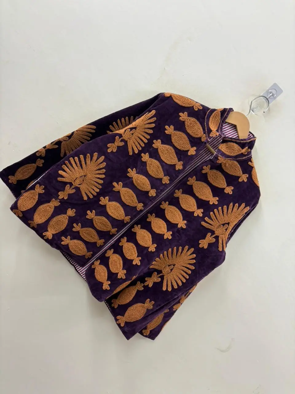 Ethnic Velvet Suzani Jacket Handmade 3