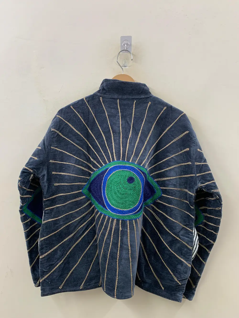 Boho Velvet Suzani Jacket for Women | Traditional Embroidered Statement Piece 3