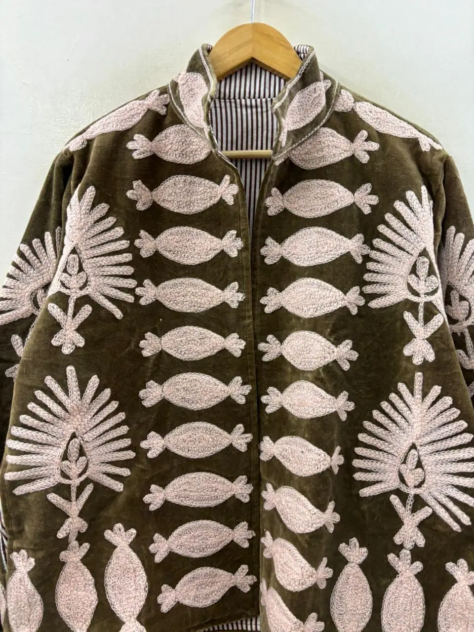 Colorful Suzani Velvet Jacket for Women 3