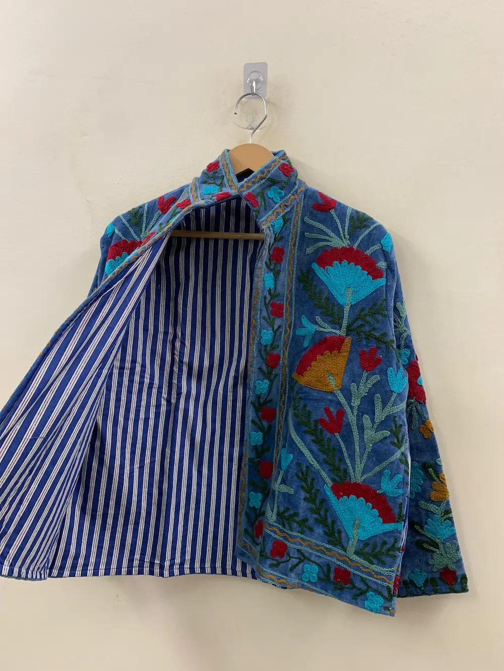 Premium Cotton Suzani Jacket – Timeless Boho Statement Piece 3