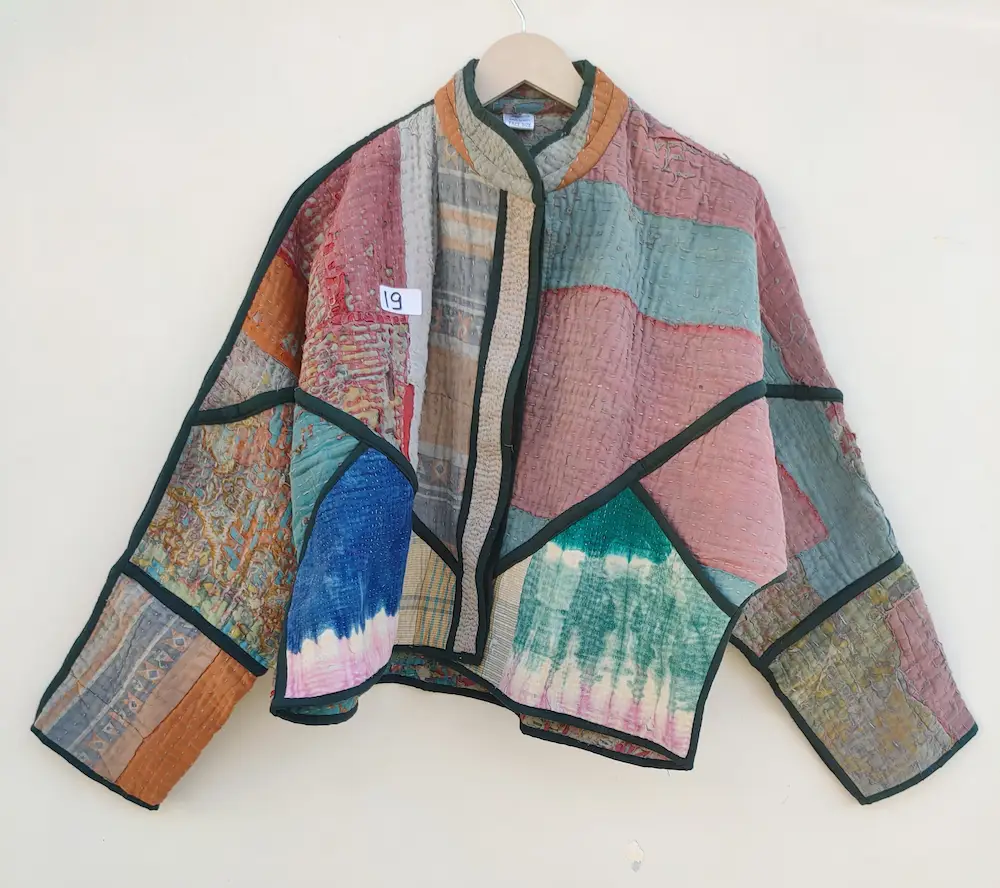 Fine Vintage Kantha Coat – Sustainable Handmade Jacket