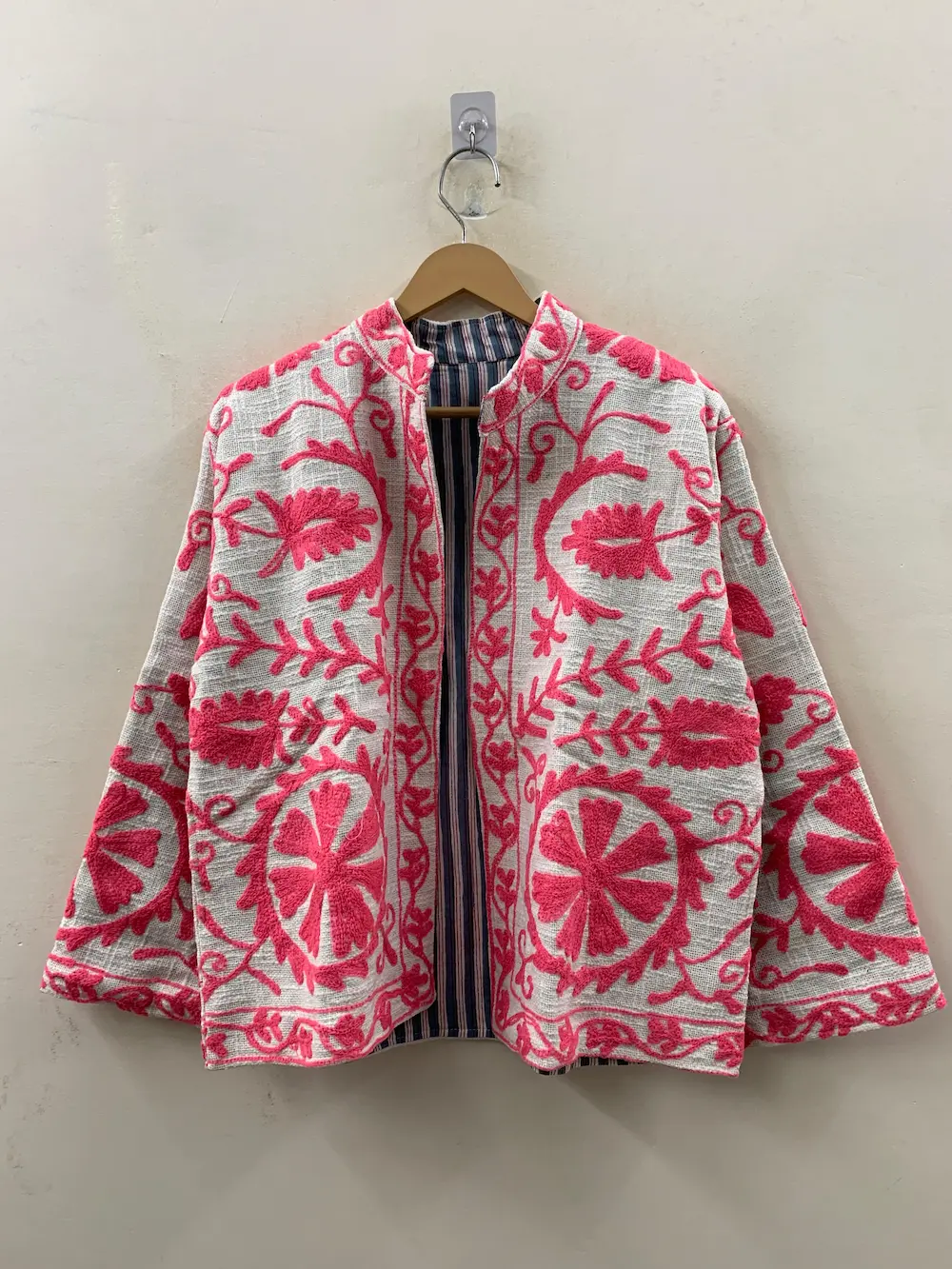 Women’s Cotton Suzani Jacket – Traditional Boho Outerwear 3